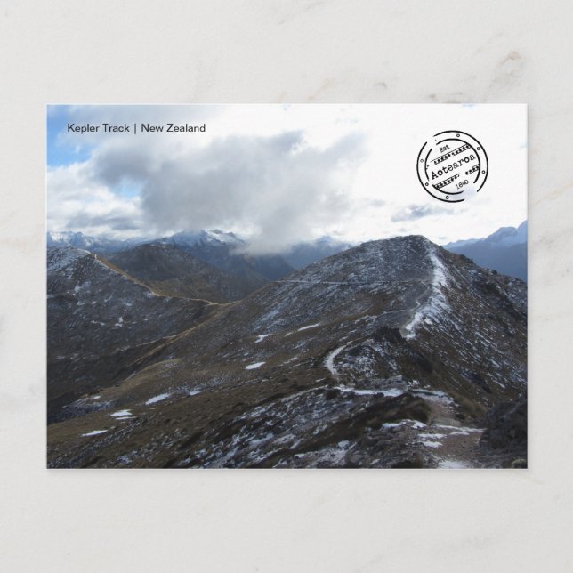 Kepler Track 2 (Neuseeland) Postkarte Vykort (Framsida)