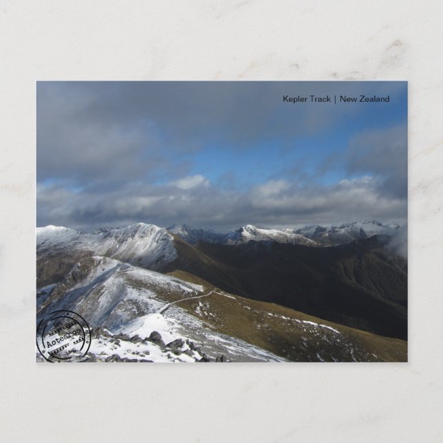 Kepler Track (Neuseeland) Postkarte Vykort (Framsida)