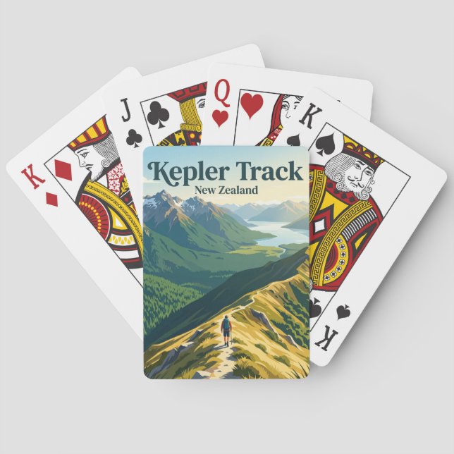 Kepler Track Nya Zeeland Casinokort (Baksidan)