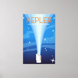 Kepler - Utforskning av universum Canvastryck