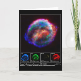Keplers Supernova Remnant - SN 1604 NASA Kort