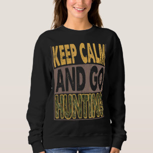 Kepp Lugn och gå och jaga Camouflage Bow T Shirt