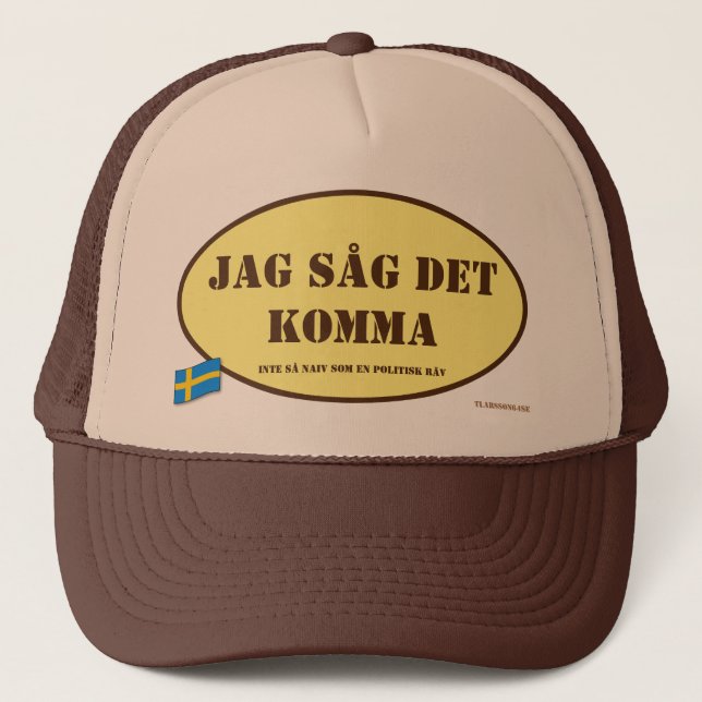 Keps — Såg det komma (Framsida)