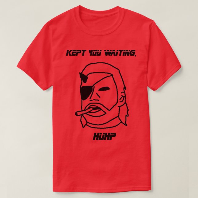 Kept att du väntar på honom t shirt (Design framsida)