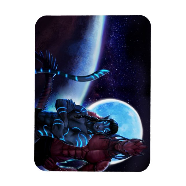 Kept från djupmagnet magnet (Vertikal)