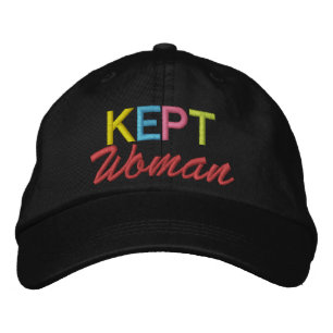 Kept Woman av SRF Broderad Keps