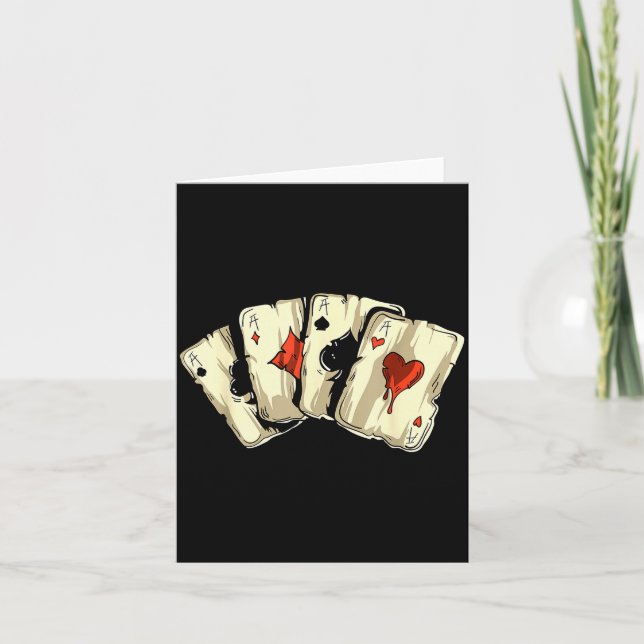 Ker Player Texas Holdem - Card Game Ker  Kort (Framsida)