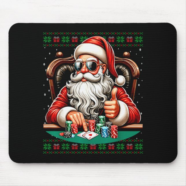 Ker Santa Ker Player Ugly Christmas Sweater  Musmatta (Framsidan)