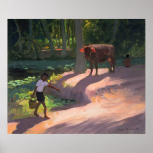 Kerala Backwater India 1996 Poster