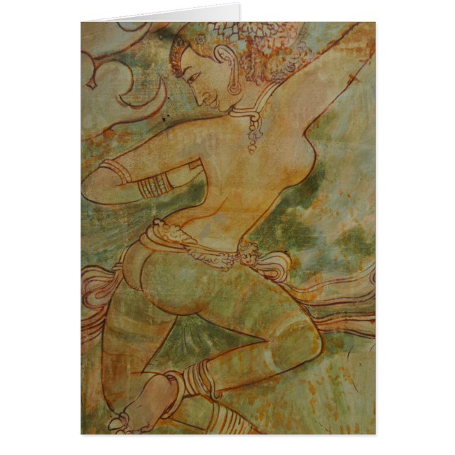 Kerala dansare OBS kort (Framsidan)