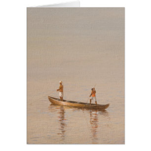 Kerala fiskare hälsningskort