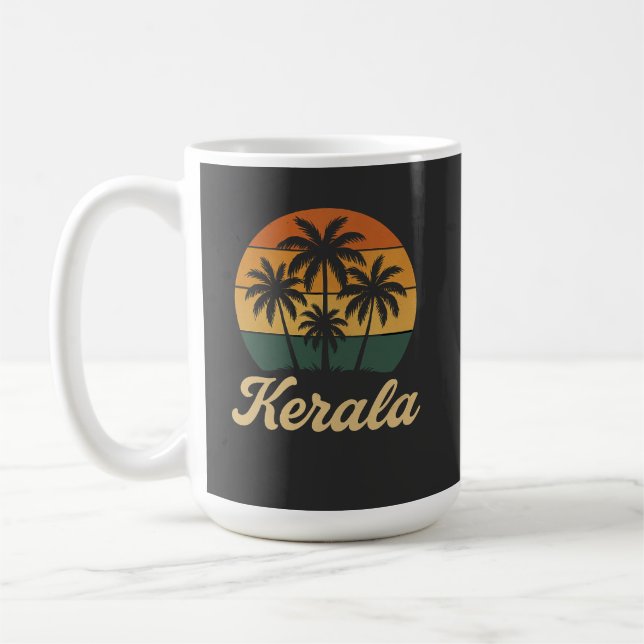 kerala india kaffemugg (Vänster)