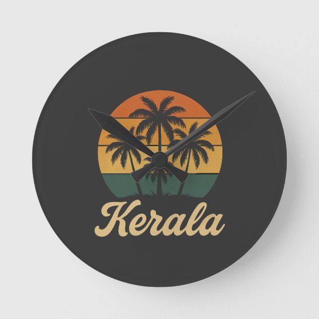 kerala india rund klocka (Framsida)