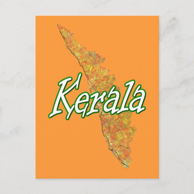 Kerala Vykort (Framsida)