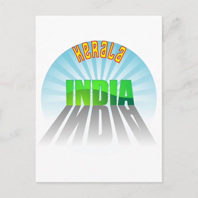 Kerala Vykort (Framsida)