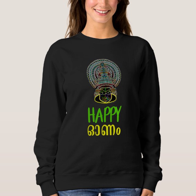 Keralite Malayali Lycklig Onam i Malaysia T Shirt (Framsida)