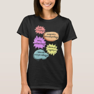 Keralitisk Malayali sarkastisk nyfiken faster Mala T Shirt