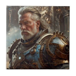 Keramic Tile Kung, majestic Regal Steampunk Kakelplatta