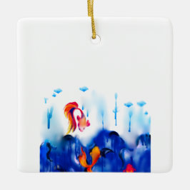 Keramik Julgransprydnad Keramik