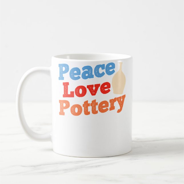 Keramik Kaffemugg (Vänster)