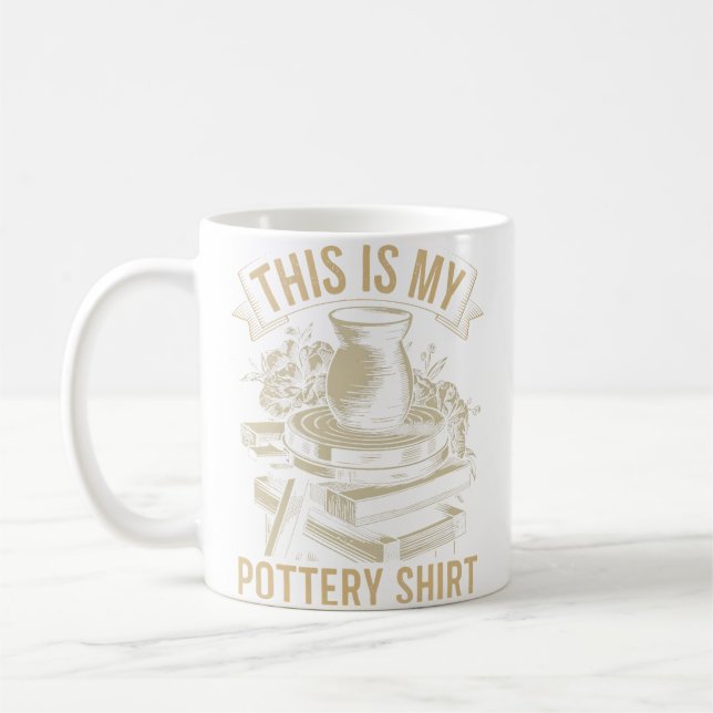 Keramik Kaffemugg (Vänster)