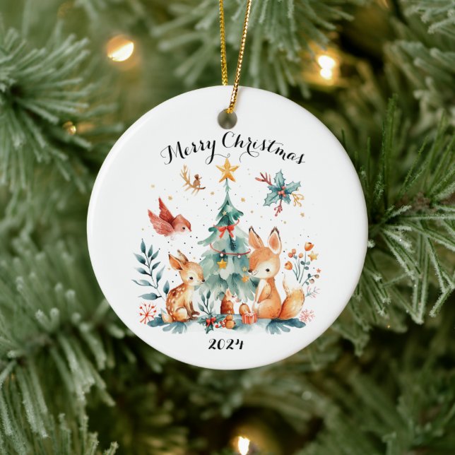 Keramik-Ornament Julgransprydnad Keramik (Träd)