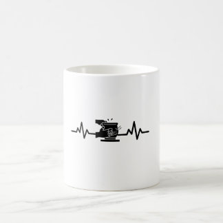 Keramikhjärtats krukmakare keramiker kaffemugg
