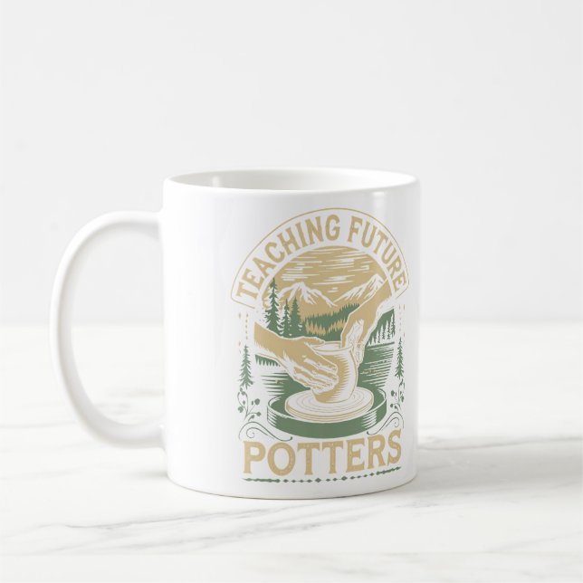 Keramiklärare Kaffemugg (Vänster)