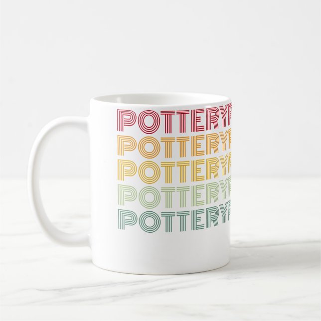 Keramikmålning Krukmakare Hantverk Lera Keramik Kaffemugg (Vänster)