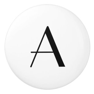 Keramisk brevknoppfransk knopp