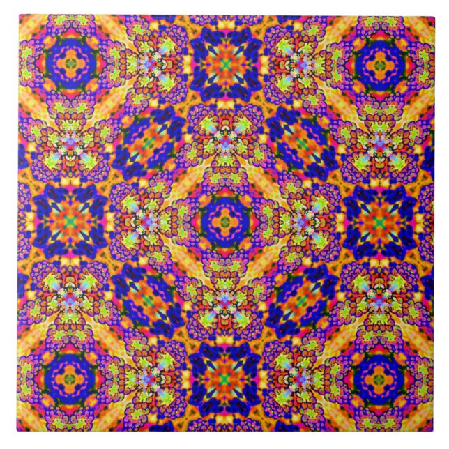 keramisk bricka i solstigande strand kakelplatta (Framsidan)