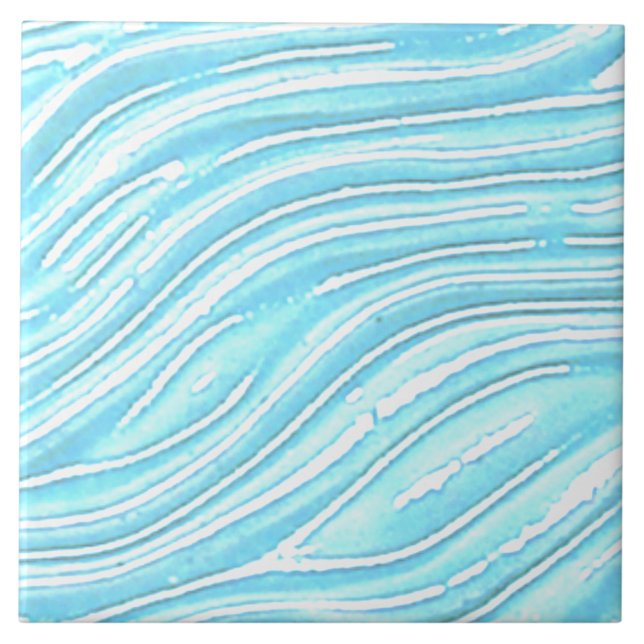 Keramisk dekorativ Tile Turcos vatten utseende Kakelplatta (Turquoise water look tile for kitchen or bathroom.)