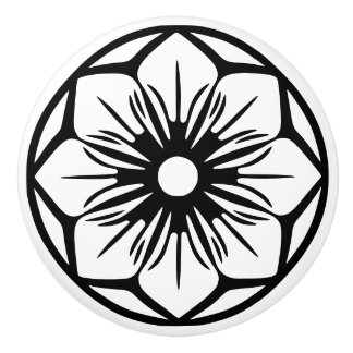 keramisk dragkraft knopp