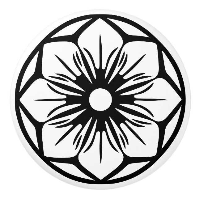 keramisk dragkraft knopp (Framsidan)