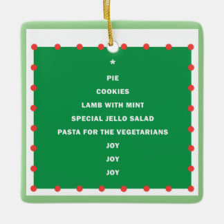 Keramisk julprydnad med helgdag ord julgransprydnad keramik