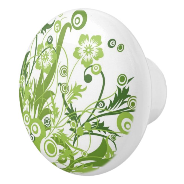 Keramisk kabinett knopp (Höger)