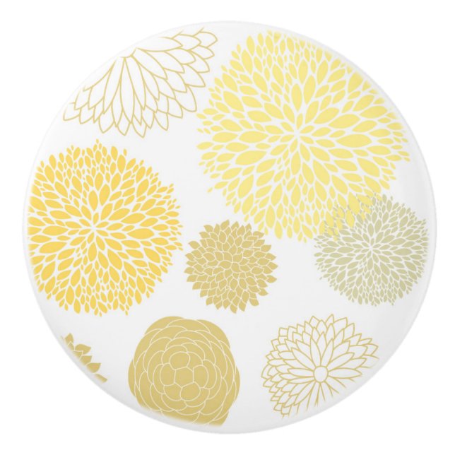 Keramisk kabinettknapp knopp (Framsidan)