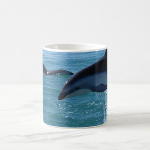 Keramisk kaffe Mugg-Dolphins Kaffemugg