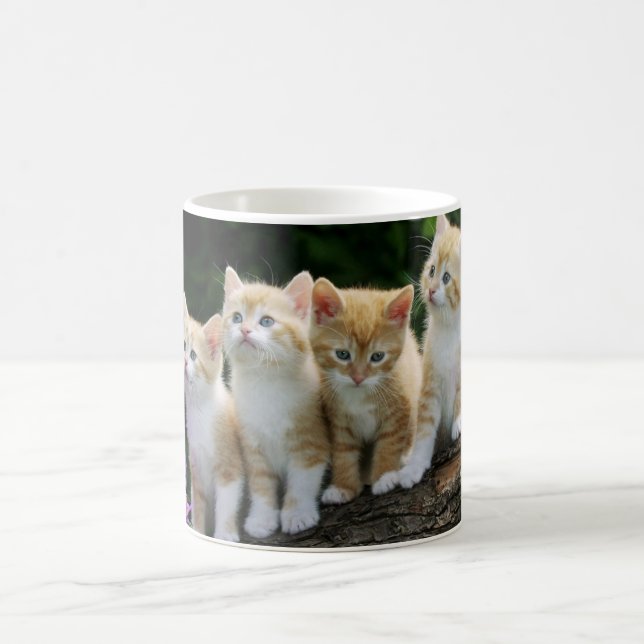 Keramisk kaffe Mugg-Kittens Kaffemugg (Center)