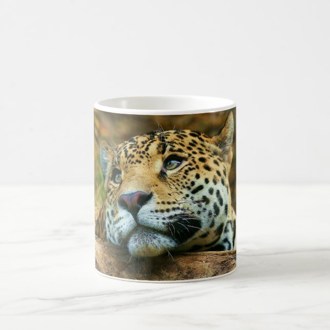 Keramisk kaffe Mugg-Leopard Kaffemugg (Center)