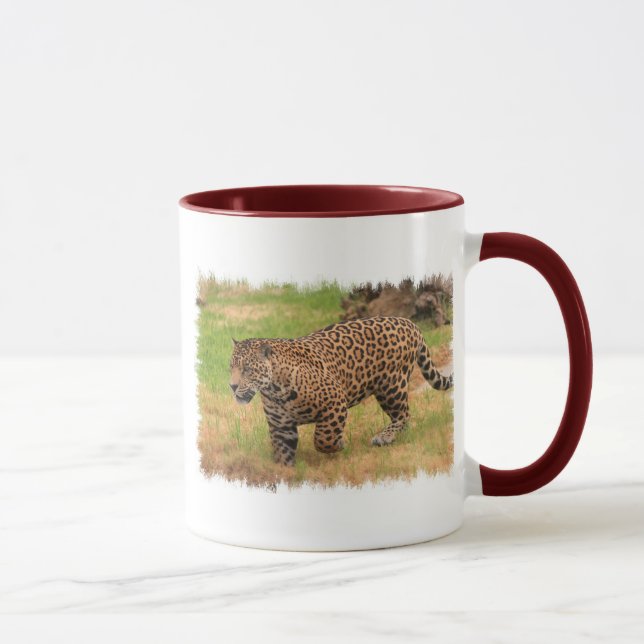 Keramisk kaffemugg för jaguar (Höger)