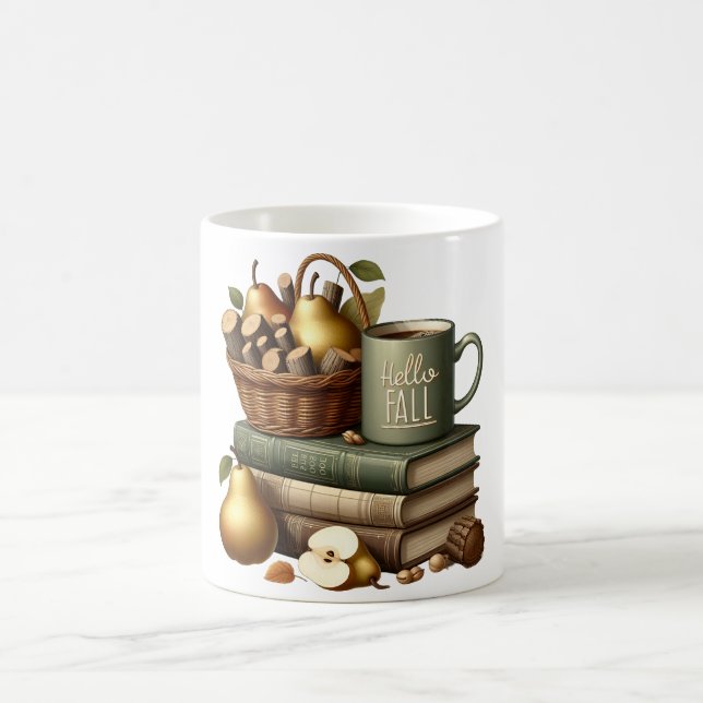 Keramisk kaffemugg Hej höst (Center)