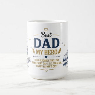 Keramisk kaffemugg med full wrap - Fars dag-presen