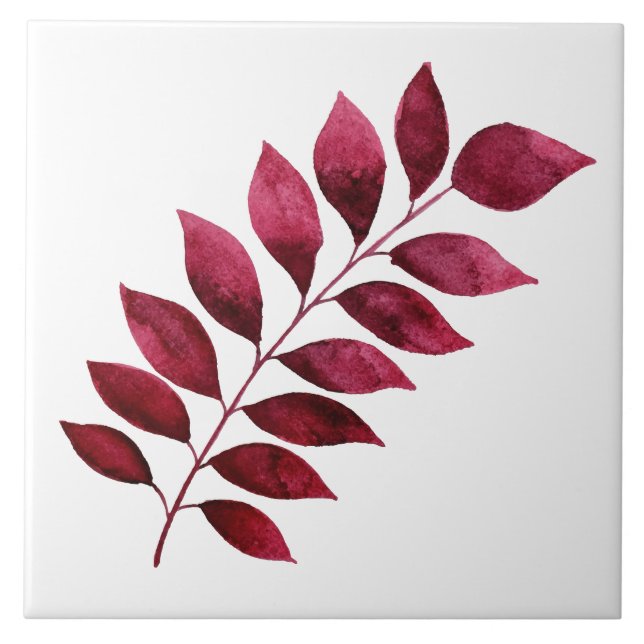Keramisk kakel - Fern Purple (Framsidan)