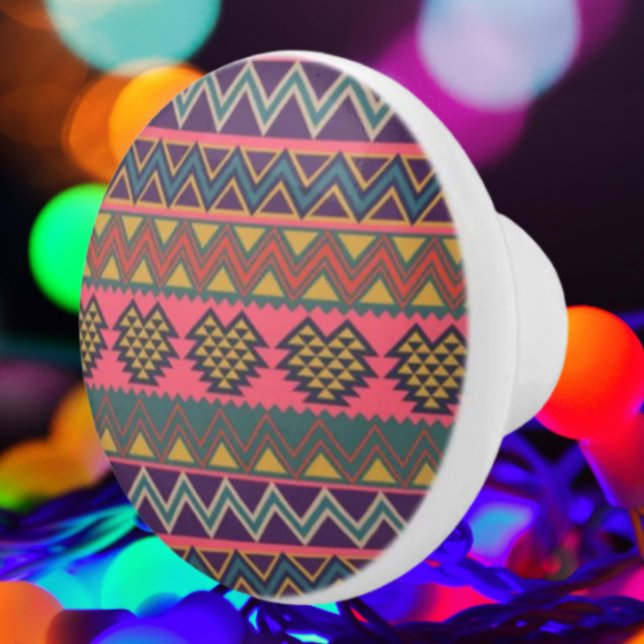 Keramisk Knap med Djärva Stammens Vibrationer Knopp (Skapare uppladdad)