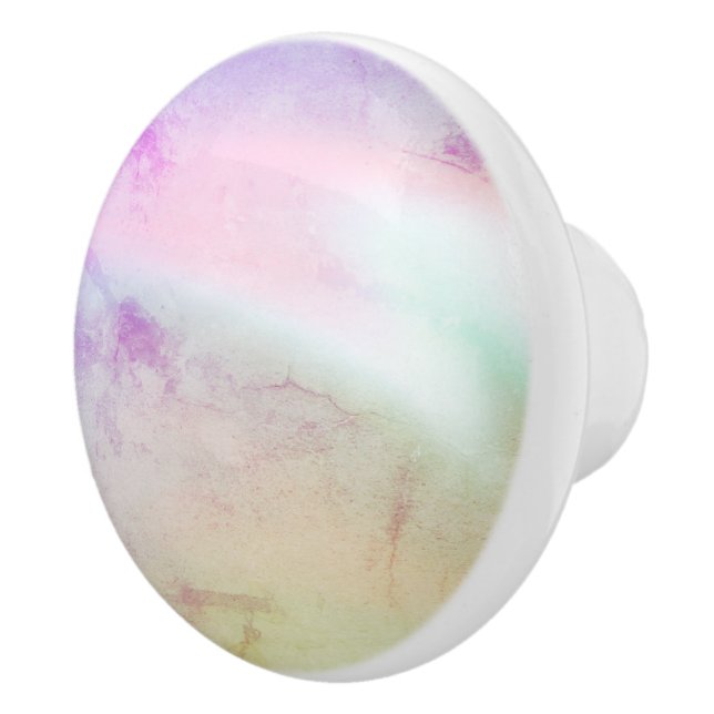 Keramisk knopp av blandat Färg (Höger)