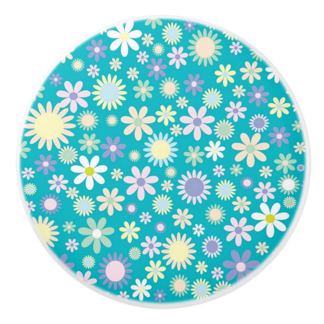 Keramisk knopp/Daisy Knopp (Framsidan)
