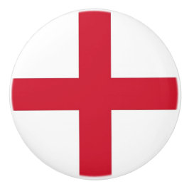 Keramisk knopp dra med flagga av England, Förenade