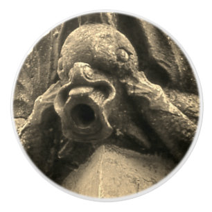 Keramisk knopp "för Gargoyle"