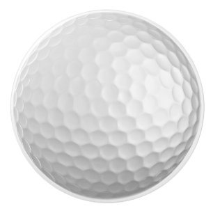 Keramisk knopp för golfboll